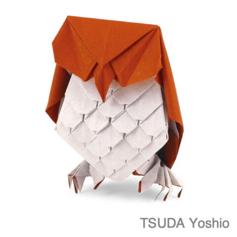 3D Owl (With Feathers and Legs) : TSUDA Yoshio